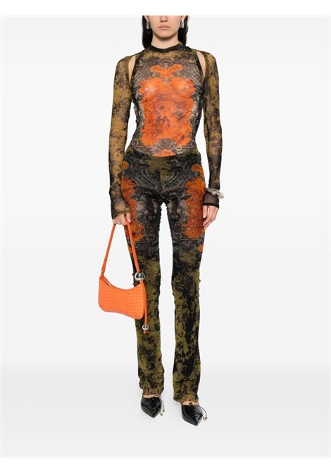 coprispalle mesh printed médaillon donna multicolor JEAN PAUL GAULTIER | 25/03-W-TO303-M006P004115
